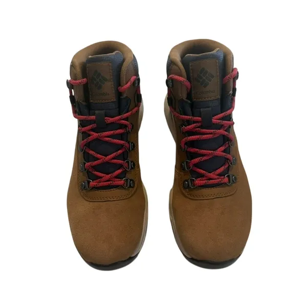 Columbia Women Newton Wander Hiking Boot in Elk/Sunset Red, Size 7 - Image 3