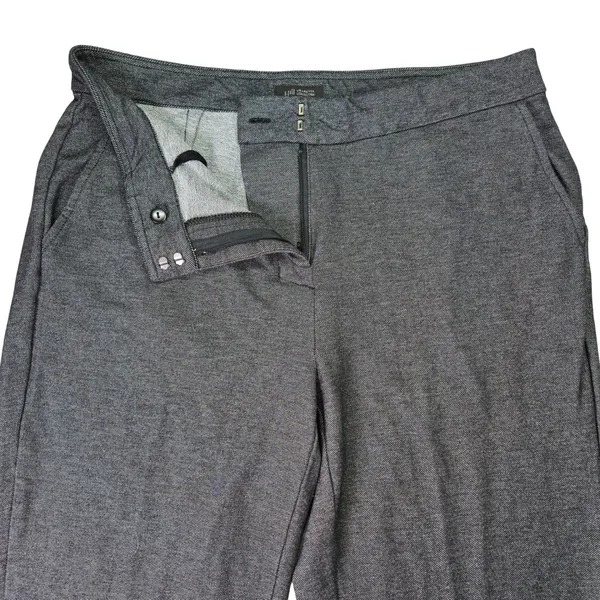 J.Jill Wearever Collection Trousers Womens Small‎ Gray Knit Wide Leg Pants S - Image 3