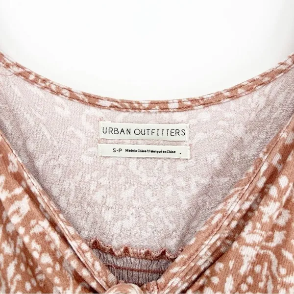 Urban Outfitters Old Soul Cropped Milkmaid‎ Top Women's Size S Cottagecore - Image 5