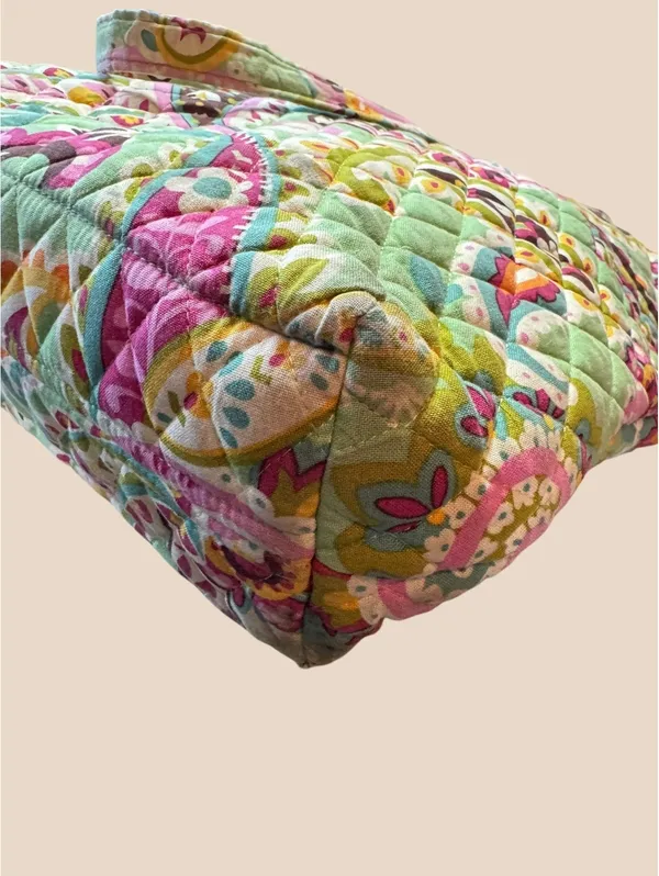 Vera Bradley Tutti Frutti Retired Paisley Quilted Tote - Image 7