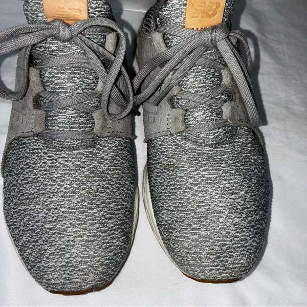 Size:8 New Balance Gray and Tan Women's Sneakers - Image 6