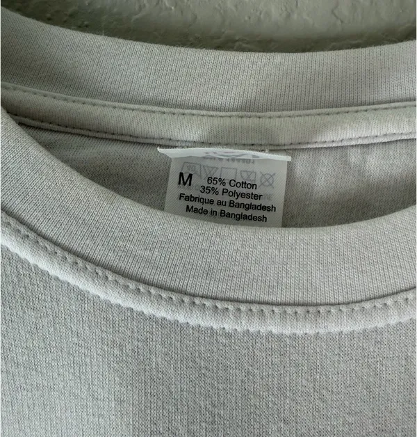 New York City Sweatshirt - White Size M - Image 3