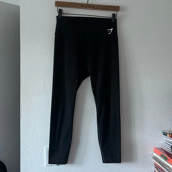{Gymshark} Training 7/8 Leggings in Black - Image 5