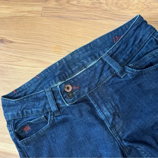 Y2K Miss Me Red Label Drew Low Rise Boot Cut Jeans - Image 5