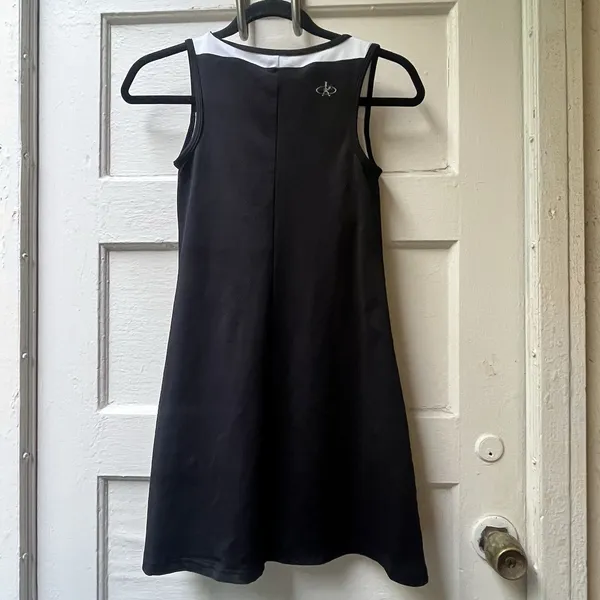 Balle De Match Tennis Dress Size S Black Athletic Sleeveless Knit Fitness USA - Image 2