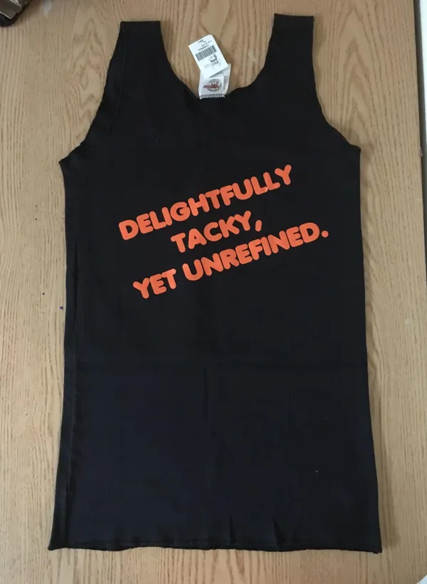 New Hooters Girl Uniform Tank Black Clearwater Florida XS - Image 2