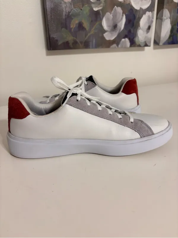 Cole Haan Grand Crosscourt Daily W29127 Ivory Syrah Leather Sneakers Women’s 8B - Image 2