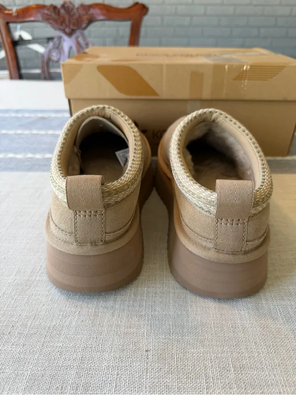 Koolaburra by Ugg Women’s Buree Platform Slippers Desert Stone Size 6 - Image 5