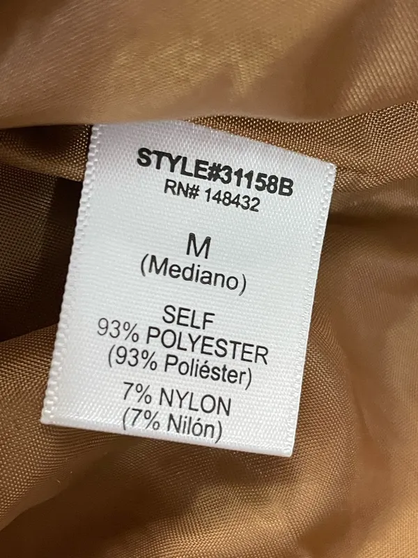 Staccato Faux Suede Bomber Jacket - Tan Brown - Image 6