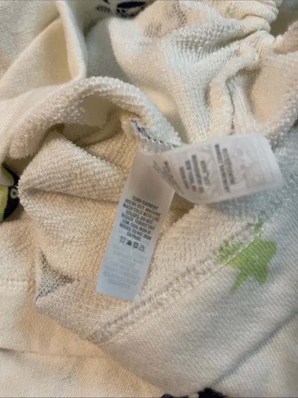 aerie OFFLINE™ Cream Pullover with Black Sun Graphic - Image 7