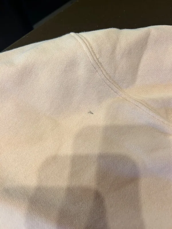 Soft Light Pink Hoodie with Kangaroo Pocket Size M - Image 6