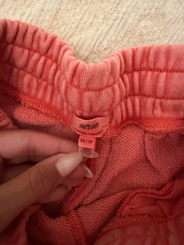 Aerie Red Comfy Shorts - Image 3