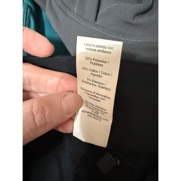 Alphalete‎ Essential Core Shorts Black Drawstring Gym Athleisure Size M - Image 5