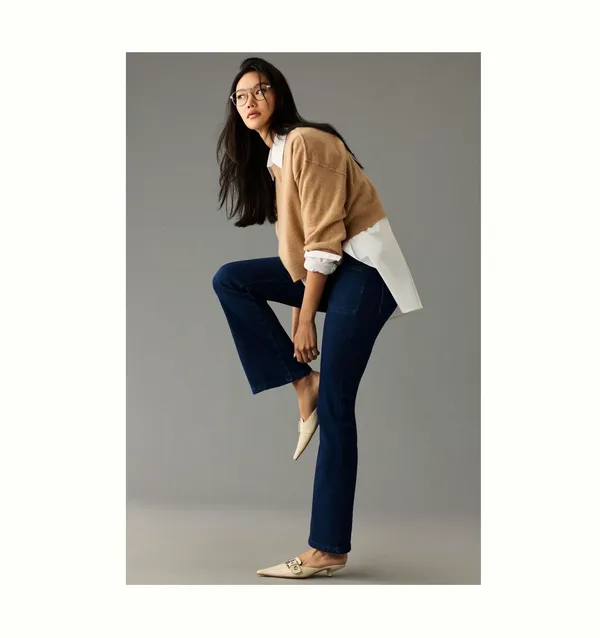 Anthropologie Pilcro The Icon Low-Rise Flare Jeans Sz 29 nwot - Image 2
