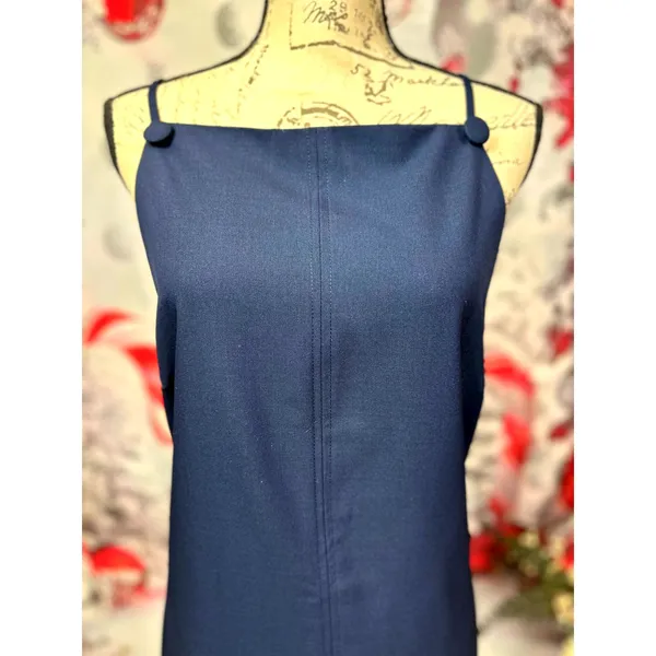 Lulu's Chic Ease Sleeveless Apron Mini Dress Navy Blue XL - Image 13