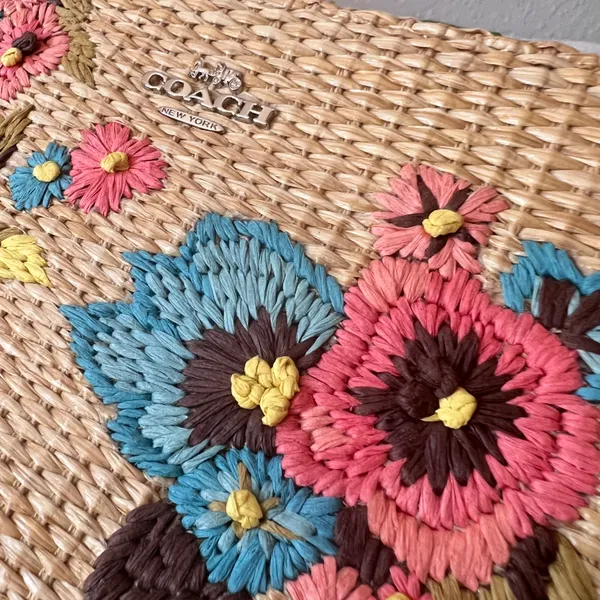 Coach Nolita 19 With Floral Embroidery cj724 - Image 6