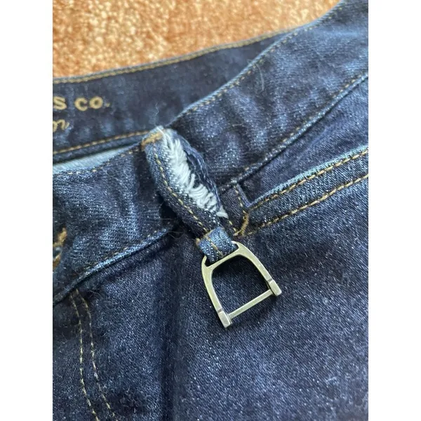 Ralph Lauren Lauren Jeans Co. Premium Women’s Riding-Style Jeans Dark Blue Size 10 - Image 11