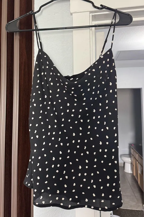 ASTR Polka Dot Tank Top - Image 4