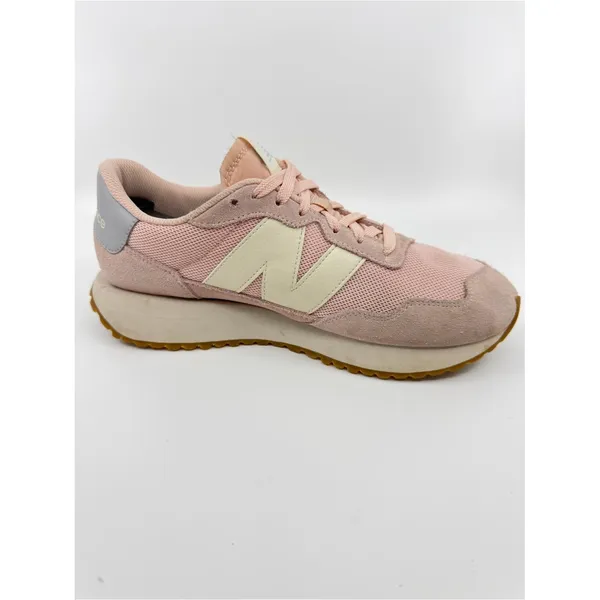 New Balance 237 Sneakers Women 8 Pink Good Retro Mesh Suede Low Top WS237V1 - Image 5