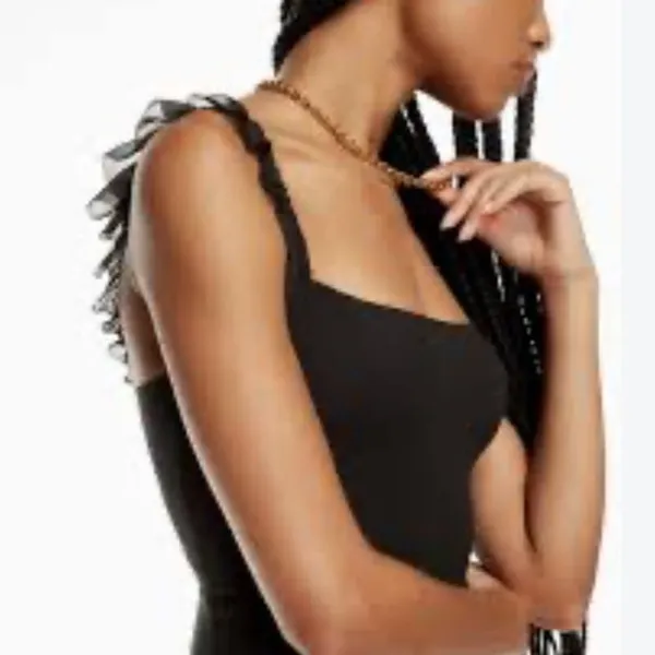 Aritzia Wilfred Black Fete Dress size 4 - Image 3