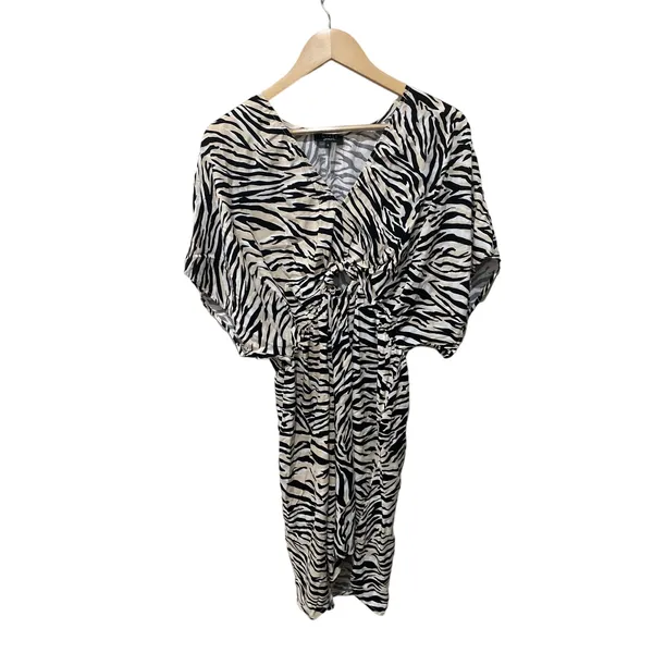 1.STATE Women's Animal-Print‎ Dress Cover-Up Size Small - Image 4