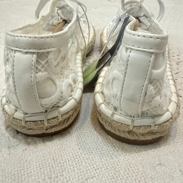 Universal Threads 7 Celia Mary Jane floral lace espadrille 3629 - Image 6
