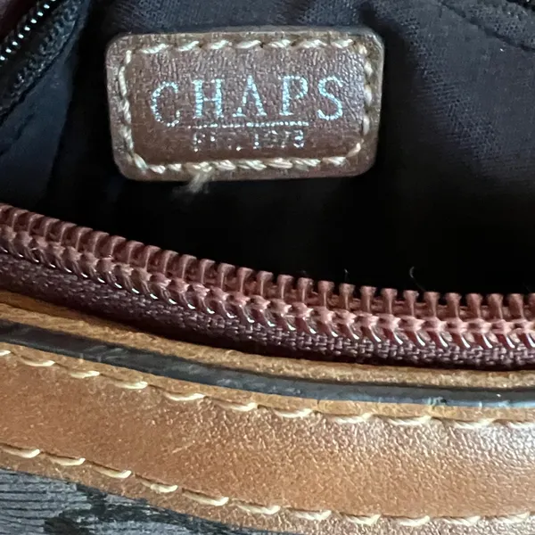 Chaps equestrian Crossbody Bag with buckle accents - Image 2