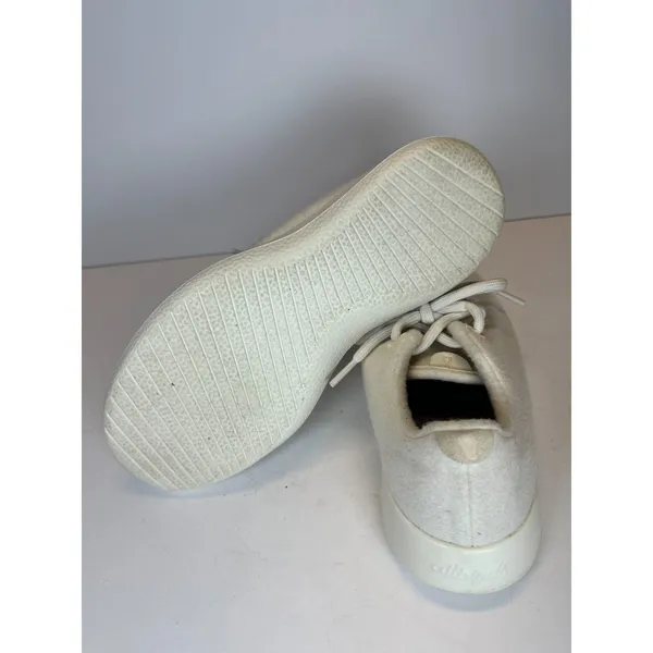 Allbirds Wool Runners Womens Size 8 Natural White Merino Sneakers Walking Shoes - Image 3