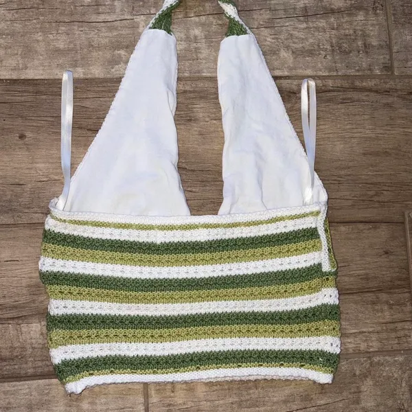 Crochet Hollister Halter Top - Image 5
