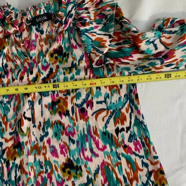 Fab'ric Colorful top size‎ small - Image 4