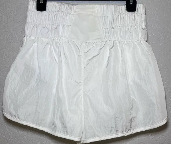 NWT Free People FP Movement Women's The Way Home Shorts White Size Medium - Image 3