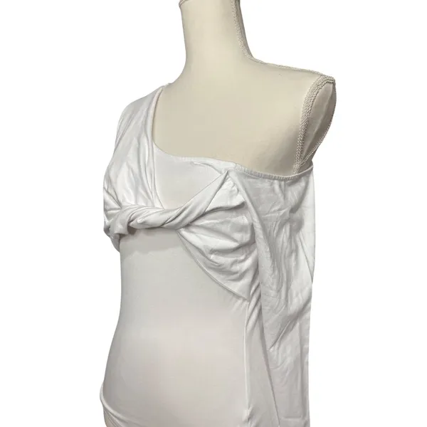 ASTR the Label Kora Top in White Small New Womens Long Sleeve Tee - Image 7