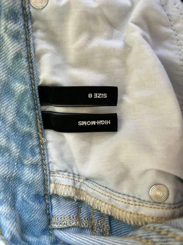 Lee High Waisted Mom Jeans - Image 4