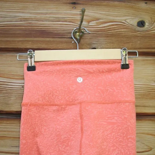 NWOT Lululemon Wunder Train High Rise Shorts 8” Crunch Warm Coral - Image 7