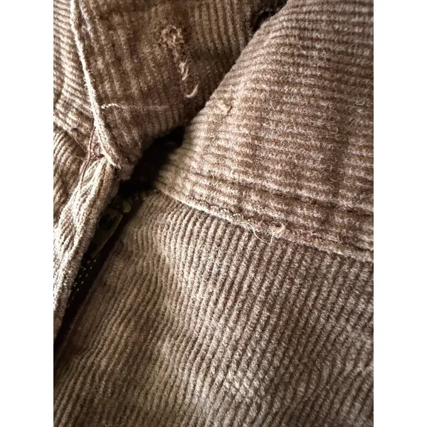 Y2K Victoria's Secret London Jean Corduroy Pants 14 Marisa Fit Brown Bootcut - Image 9