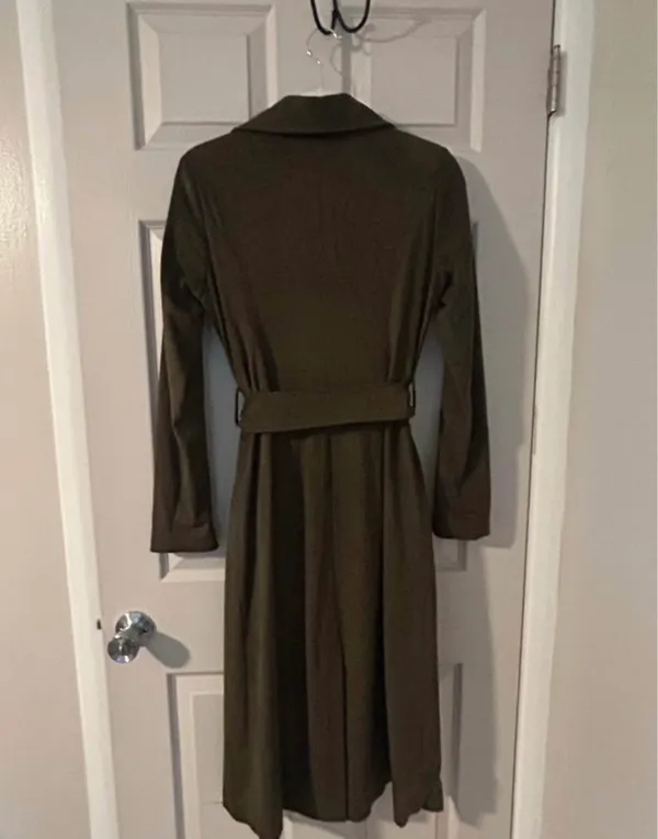 Badgley Mischka Belle Trench Coat XS - Image 4