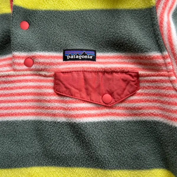 Patagonia Lightweight Synchilla Small M Fleece Pullover Granola Gorpcore outdoor - Image 5