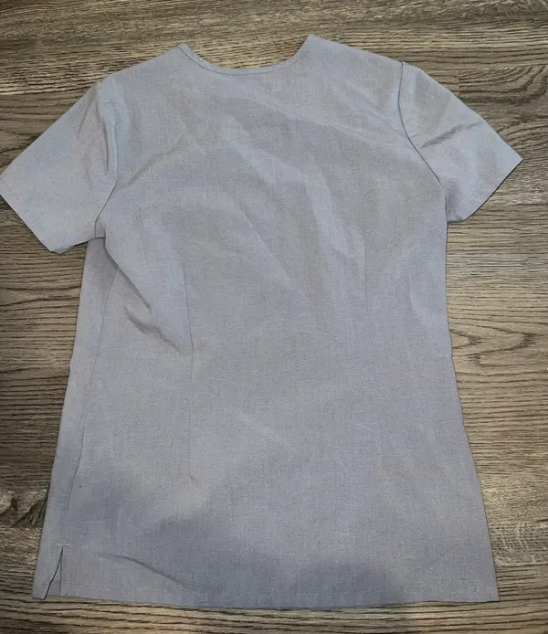 FIGS Scrub Top Grey - Image 3