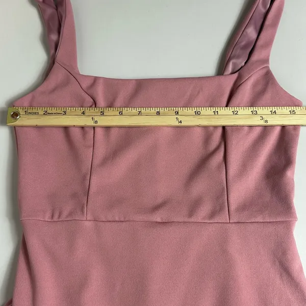 Lulus Immaculate Excellence Pink Sleeveless Ruffled Tulip Maxi Dress Size M NWT - Image 10