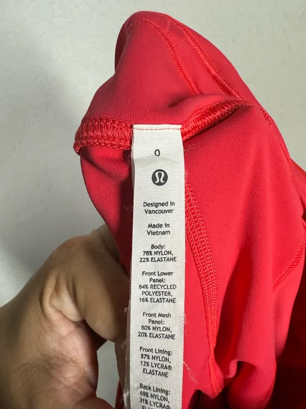 Lululemon Asymmetrical Layered High Rise Tennis Skirt Size 0 - Image 9