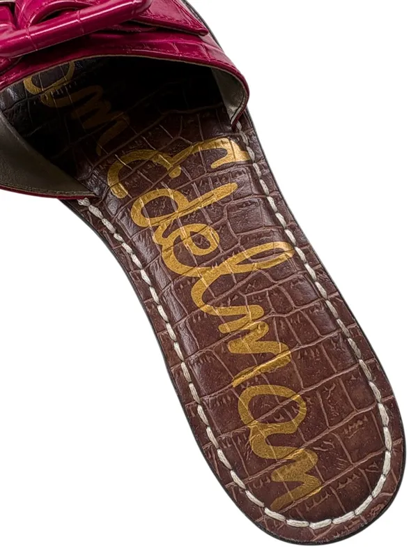 EUC Sam Edelman Leather Granada Sandals Pink Size 6.5 - Image 3