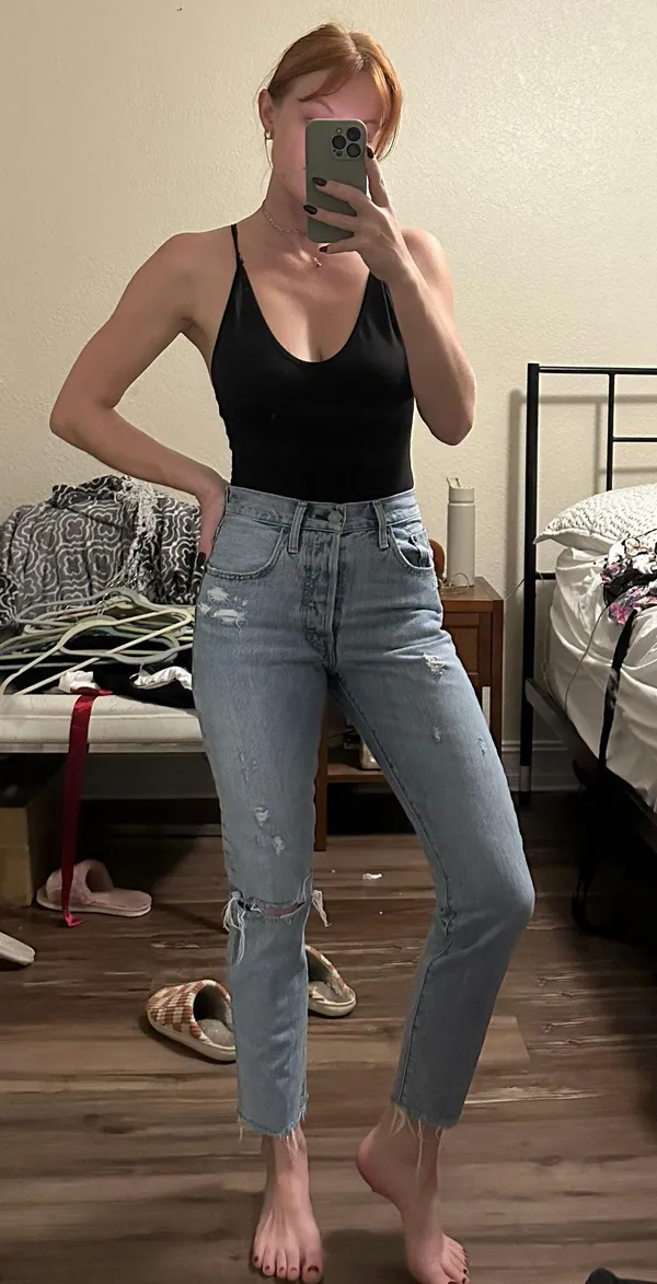 501 Short High Rise Jeans - Image 2
