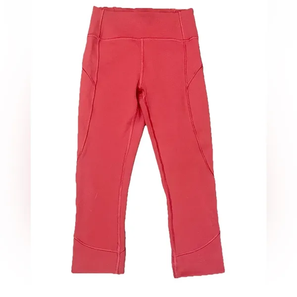 Lululemon Women’s Pink Capri Align Leggings Size 4 - Image 10