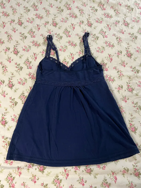 vintage aerie babydoll tank with pockets - Image 2