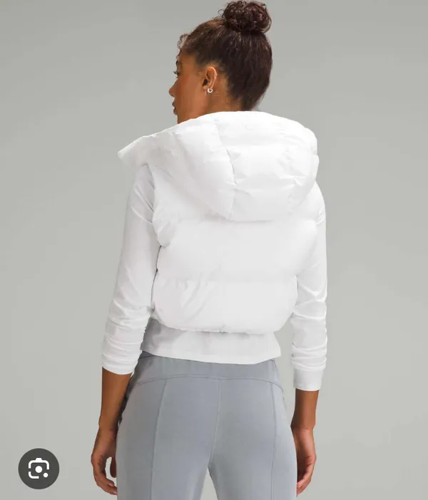 Lululemon Wunder Puff super Cropped Vest - Image 5