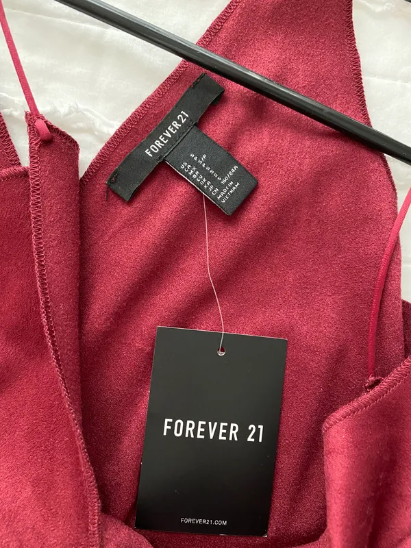 Forever 21 Crimson Dress - Image 3