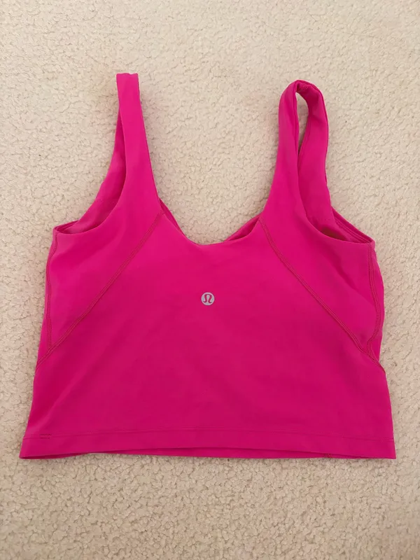 Magenta Lululemon Align Tank - Image 2