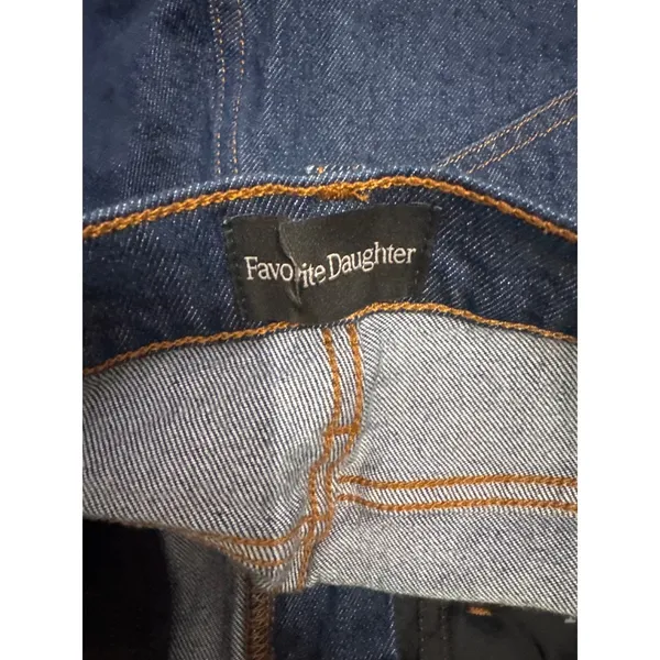 Favorite Daughter The Valentina High Rise Flare Jeans Pepper Dark Wash 27 - Image 7