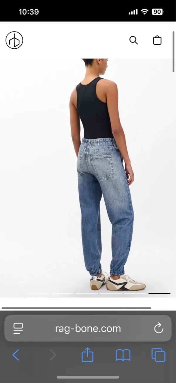 Rag & Bone Sweatpants Jean - Image 6