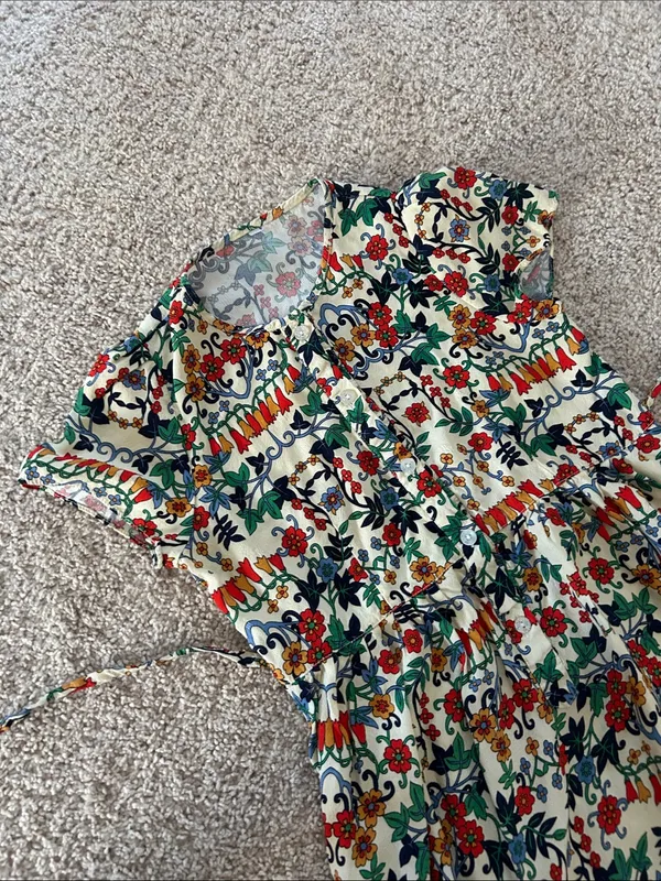 Cool summer home dress. XS - Image 2